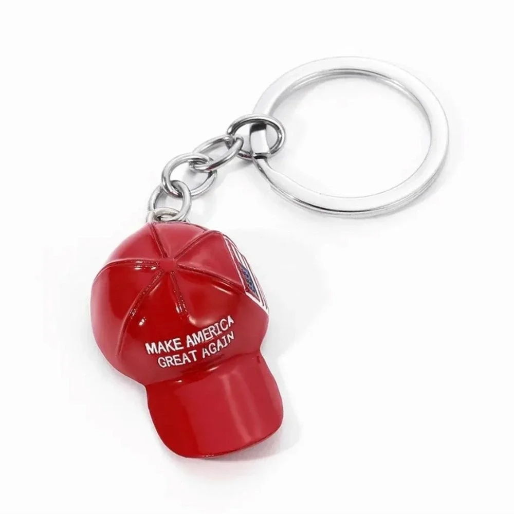 President‎ Trump MAGA Keychain Red Hat Make America Great Again Republican New